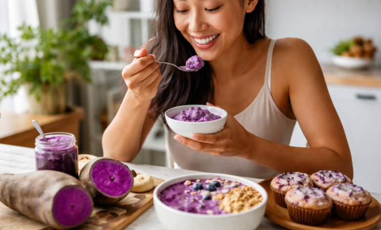 Is ube purple yam healthy?